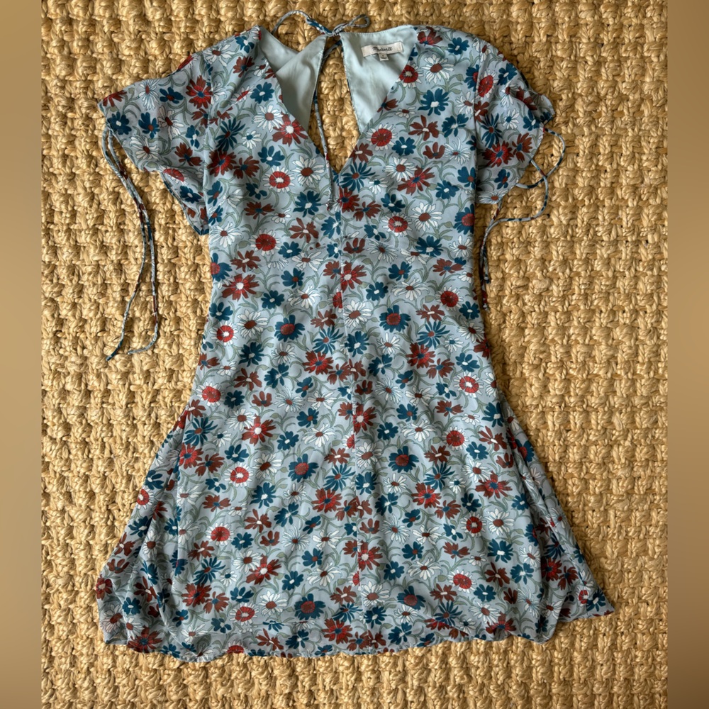 Madewell flower dress, size 0